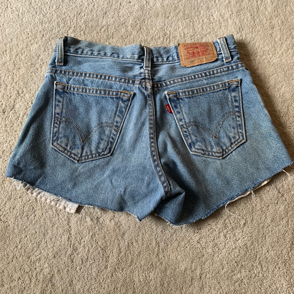 Levi’s shorts blue jean denim size 28